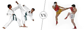 Taekwondo vs Kickboxing