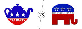 Tea Party vs Republican