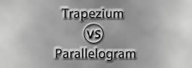 Trapezium vs Parallelogram