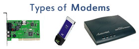 Different Types of Modems