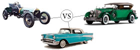 Veteran vs Vintage vs Classic Cars