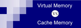 Virtual Memory vs Cache Memory