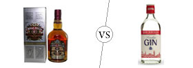 Whiskey vs Gin