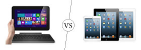 Dell XPS 10 vs iPad