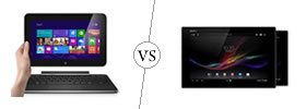 Dell XPS 10 vs Sony Xperia Z Tab