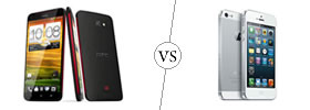 HTC Butterfly vs iPhone 5 HTC Butterfly vs iPhone 5