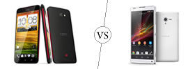 HTC Butterfly vs Sony Xperia ZL