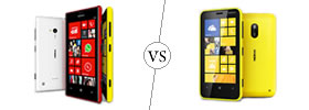 Nokia Lumia 720 vs Nokia Lumia 620