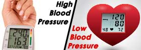 High Blood Pressure vs Low Blood Pressure