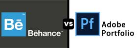 Behance vs Adobe Portfolio