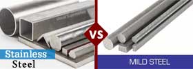Stainless Steel vs Mild Steel