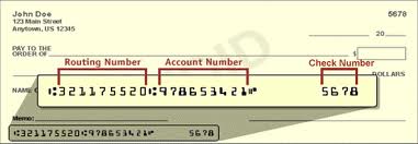 how to find routing number without check