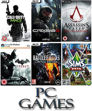 list of all computer games
