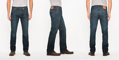 difference between regular and straight fit jeans