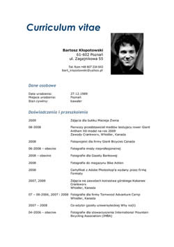 curriculum vitae cv is a document that holds a summary of the ...