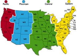 Difference between Central Time and Eastern Time | Central Time vs