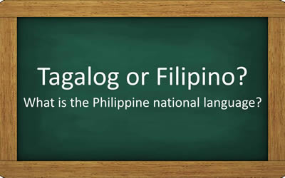 Tagalog or Filipino