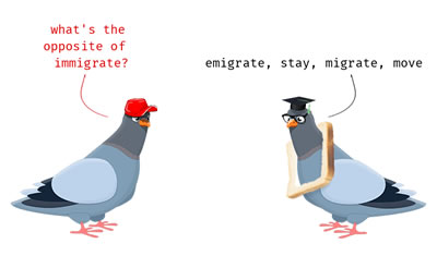 Immigrate - Emigrate