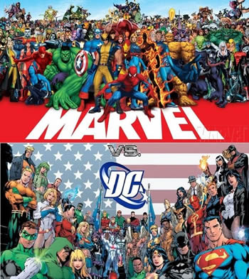 Difference between Marvel and DC Comics | Marvel vs DC Comics