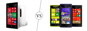 Nokia Lumia 928 vs HTC Windows 8X