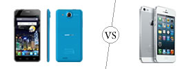 Alcatel One Touch Idol Ultra vs iPhone 5