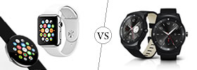 Apple Watch vs LG G Watch R
