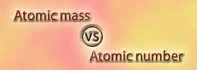 Atomic mass vs Atomic number