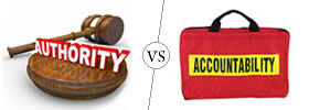 Authority vs Accountability