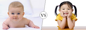 Baby vs Child