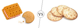 Biscuits vs Crackers