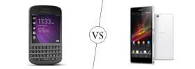Blackberry Q10 vs Sony Xperia Z
