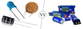 Capacitor vs Ultracapacitor