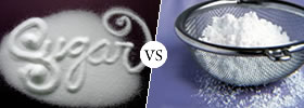 Castor Sugar vs Icing Sugar Castor Sugar vs Icing Sugar