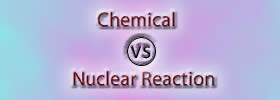 Chemical vs Nuclear Reaction