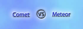 Comet vs Meteor