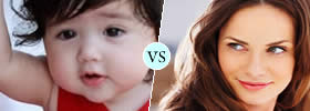Cute vs Gorgeous Cute vs Gorgeous