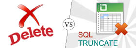 Delete vs Truncate in SQL