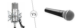 Dynamic Microphone vs Condenser Microphones