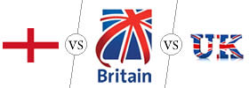 England vs Britain vs UK