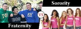 Fraternity vs Sorority