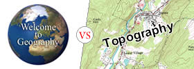 Geography vs Topography