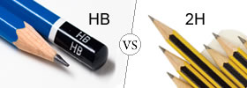 HB vs 2H Pencil