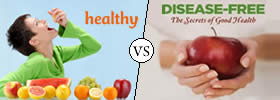 Healthy vs Disease Free