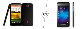 HTC One X+ vs BlackBerry Z10