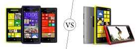 HTC Windows 8X vs Nokia Lumia 920