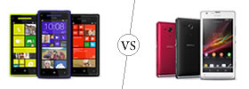 HTC Windows 8X vs Sony Xperia SP