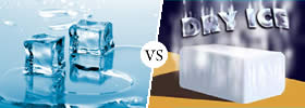 Ice vs Dry Ice