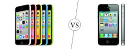 iPhone 5C vs iPhone 4