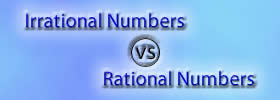 Irrational vs Rational Numbers