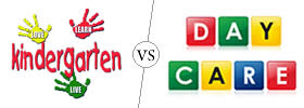 Kindergarten vs Daycare